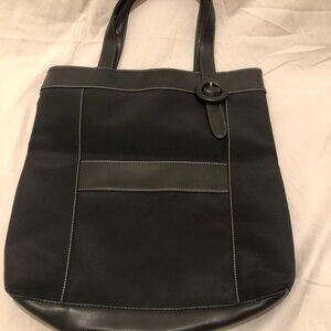 Givenchy Women's Black Double Handle Inner Pockets Zipper Tote Bag